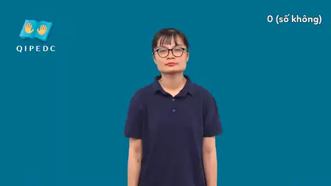 0 (số không) - Ngôn Ngữ ký Hiệu - Vùng miền Toàn Quốc - Phân loại Chữ cái