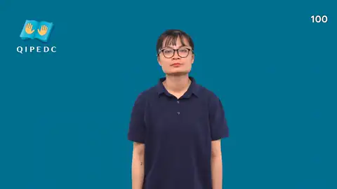 100 - Ngôn Ngữ ký Hiệu - Vùng miền Toàn Quốc - Phân loại Số đếm