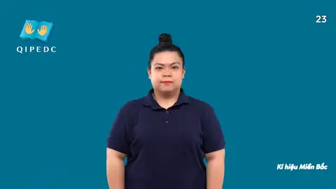 23 - Ngôn Ngữ ký Hiệu - Vùng miền Hà Nội - Phân loại Số đếm