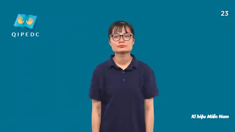 23 - Ngôn Ngữ ký Hiệu - Vùng miền Thành Phố Hồ Chí Minh - Phân loại Số đếm