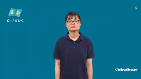 6 - Ngôn Ngữ ký Hiệu - Vùng miền Thành Phố Hồ Chí Minh - Phân loại Số đếm