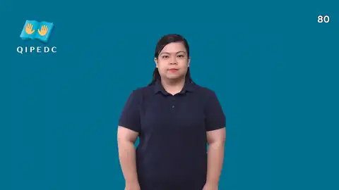 80 - Ngôn Ngữ ký Hiệu - Vùng miền Toàn Quốc - Phân loại Số đếm