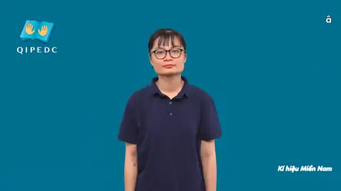 â - Ngôn Ngữ ký Hiệu - Vùng miền Thành Phố Hồ Chí Minh - Phân loại Chữ cái