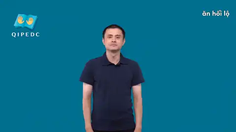 ăn hối lộ - Ngôn Ngữ ký Hiệu - Vùng miền Toàn Quốc - Phân loại Tính cách - Tính chất