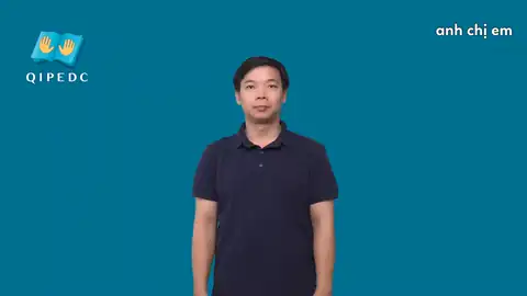 anh chị em - Ngôn Ngữ ký Hiệu - Vùng miền Toàn Quốc - Phân loại Gia đình - Quan hệ gia đình, Đại từ