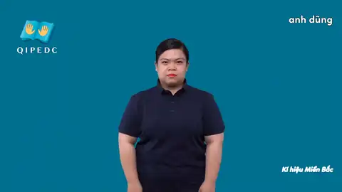 anh dũng - Ngôn Ngữ ký Hiệu - Vùng miền Hà Nội - Phân loại Tính Từ