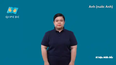 Anh (nước Anh) - Ngôn Ngữ ký Hiệu - Vùng miền Hà Nội - Phân loại Vị trí - Nơi chốn