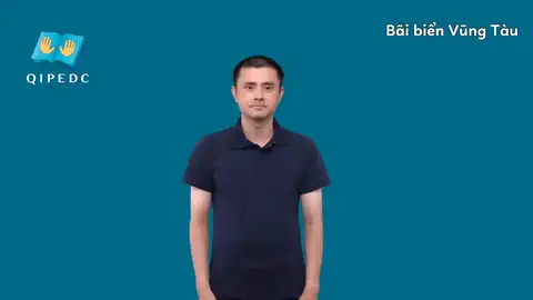 Bãi biển Vũng Tàu - Ngôn Ngữ ký Hiệu - Vùng miền Toàn Quốc - Phân loại Vị trí - Nơi chốn
