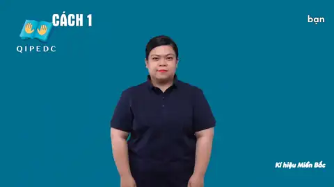 bạn - Ngôn Ngữ ký Hiệu - Vùng miền Hà Nội - Phân loại Khác