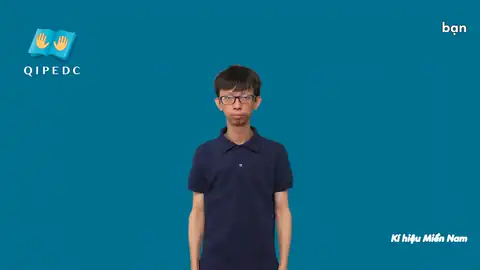 bạn - Ngôn Ngữ ký Hiệu - Vùng miền Thành Phố Hồ Chí Minh - Phân loại Khác