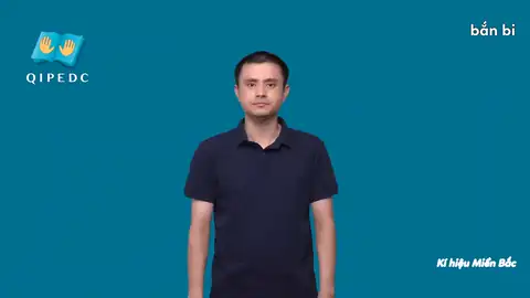 bắn bi - Ngôn Ngữ ký Hiệu - Vùng miền Hà Nội - Phân loại Động Từ