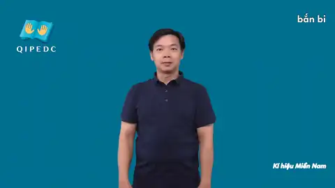 bắn bi - Ngôn Ngữ ký Hiệu - Vùng miền Thành Phố Hồ Chí Minh - Phân loại Động Từ