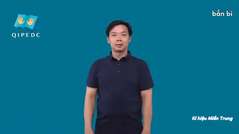 bắn bi - Ngôn Ngữ ký Hiệu - Vùng miền Miền Trung - Phân loại Động Từ