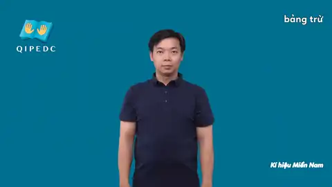 bảng trừ - Ngôn Ngữ ký Hiệu - Vùng miền Thành Phố Hồ Chí Minh - Phân loại Giáo Dục