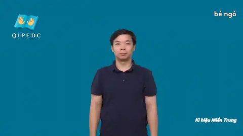 bẻ ngô - Ngôn Ngữ ký Hiệu - Vùng miền Miền Trung - Phân loại Hành động