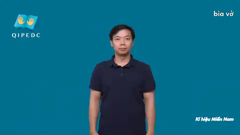 bìa vở - Ngôn Ngữ ký Hiệu - Vùng miền Thành Phố Hồ Chí Minh - Phân loại Giáo Dục
