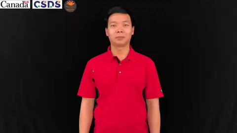 Bình tĩnh - Ngôn Ngữ ký Hiệu - Vùng miền Thành Phố Hồ Chí Minh - Phân loại Hành động, Tính cách - Tính chất