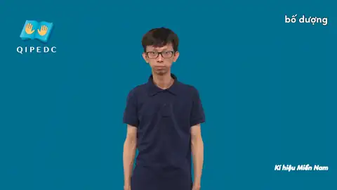 bố dượng - Ngôn Ngữ ký Hiệu - Vùng miền Thành Phố Hồ Chí Minh - Phân loại Gia đình - Quan hệ gia đình