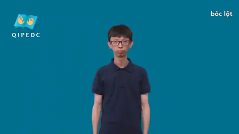 bóc lột - Ngôn Ngữ ký Hiệu - Vùng miền Toàn Quốc - Phân loại Động Từ