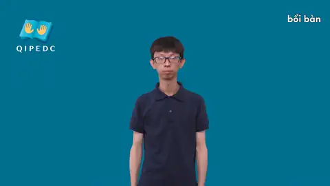 bồi bàn - Ngôn Ngữ ký Hiệu - Vùng miền Toàn Quốc - Phân loại Nghề nghiệp