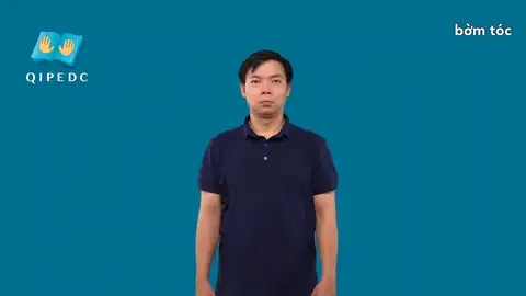 bờm tóc - Ngôn Ngữ ký Hiệu - Vùng miền Toàn Quốc - Phân loại Bộ Phận Cơ Thể