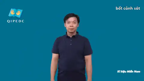 bốt cảnh sát - Ngôn Ngữ ký Hiệu - Vùng miền Thành Phố Hồ Chí Minh - Phân loại Xã hội