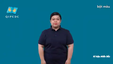 bột màu - Ngôn Ngữ ký Hiệu - Vùng miền Hà Nội - Phân loại Khác