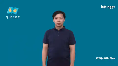 bột ngọt - Ngôn Ngữ ký Hiệu - Vùng miền Thành Phố Hồ Chí Minh - Phân loại Danh Từ