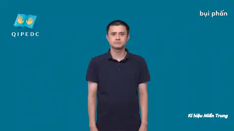 bụi phấn - Ngôn Ngữ ký Hiệu - Vùng miền Miền Trung - Phân loại Khác