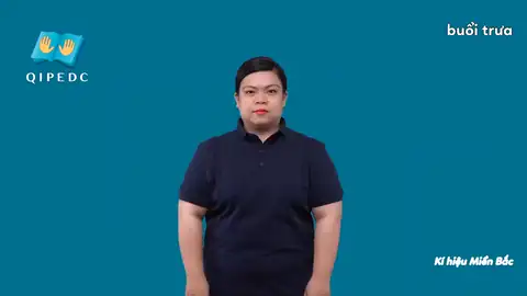 buổi trưa - Ngôn Ngữ ký Hiệu - Vùng miền Hà Nội - Phân loại Thời Gian