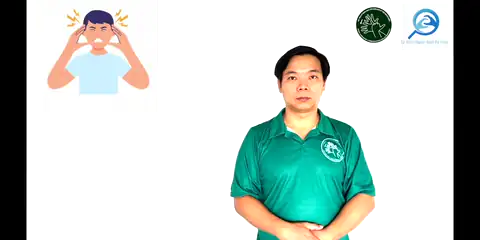 căng thẳng (1) - Ngôn Ngữ ký Hiệu - Vùng miền Thành Phố Hồ Chí Minh - Phân loại Sức khỏe - Bộ phận cơ thể, Tính Từ, Dự Án 250 Ký Hiệu Y Khoa