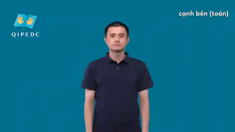 cạnh bên (toán) - Ngôn Ngữ ký Hiệu - Vùng miền Toàn Quốc - Phân loại Giáo Dục