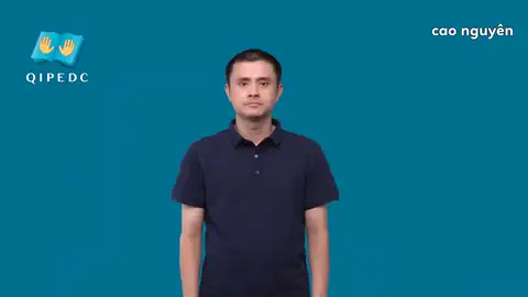 cao (núi) - Ngôn Ngữ ký Hiệu - Vùng miền Toàn Quốc - Phân loại Tính Từ