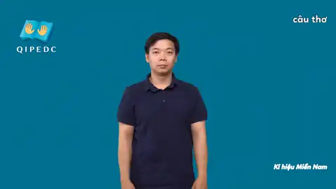 câu thơ - Ngôn Ngữ ký Hiệu - Vùng miền Thành Phố Hồ Chí Minh - Phân loại Khác