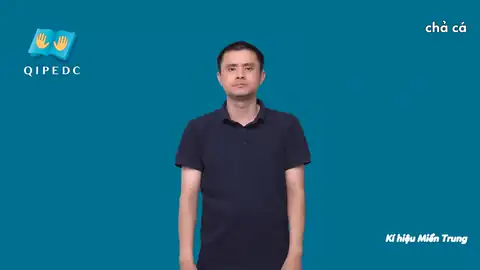 chả cá - Ngôn Ngữ ký Hiệu - Vùng miền Miền Trung - Phân loại Ẩm thực - Món ăn