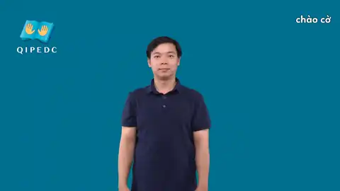 chào cờ - Ngôn Ngữ ký Hiệu - Vùng miền Toàn Quốc - Phân loại Hành động