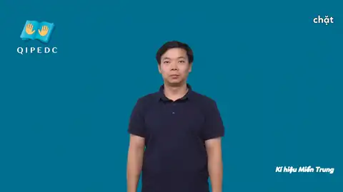 chặt - Ngôn Ngữ ký Hiệu - Vùng miền Miền Trung - Phân loại Hành động