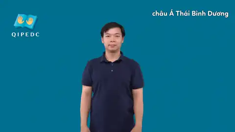 Châu Á Thái Bình Dương - Ngôn Ngữ ký Hiệu - Vùng miền Toàn Quốc - Phân loại Vị trí - Nơi chốn