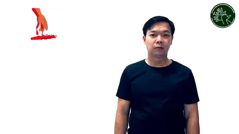 Chảy máu - Ngôn Ngữ ký Hiệu - Vùng miền Toàn Quốc - Phân loại Sức khỏe - Bộ phận cơ thể, Từ thông dụng, Bộ Phận Cơ Thể, Động Từ, Từ thông dụng, COVID-19 (Corona Virus)