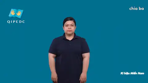 chia ba - Ngôn Ngữ ký Hiệu - Vùng miền Thành Phố Hồ Chí Minh - Phân loại Khác