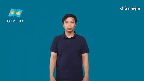 chủ nhiệm - Ngôn Ngữ ký Hiệu - Vùng miền Toàn Quốc - Phân loại Giáo Dục