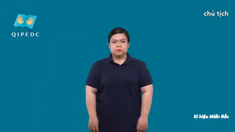 chủ tịch - Ngôn Ngữ ký Hiệu - Vùng miền Hà Nội - Phân loại Xã hội
