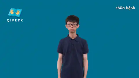 chữa bệnh - Ngôn Ngữ ký Hiệu - Vùng miền Toàn Quốc - Phân loại Động Từ
