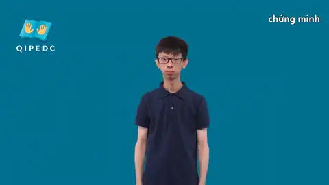 chứng minh - Ngôn Ngữ ký Hiệu - Vùng miền Toàn Quốc - Phân loại Khác