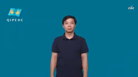 cốc - Ngôn Ngữ ký Hiệu - Vùng miền Toàn Quốc - Phân loại Đồ vật