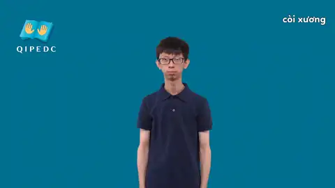 còi xương - Ngôn Ngữ ký Hiệu - Vùng miền Toàn Quốc - Phân loại Sức khỏe - Bộ phận cơ thể