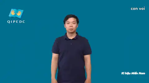 con voi - Ngôn Ngữ ký Hiệu - Vùng miền Thành Phố Hồ Chí Minh - Phân loại Con vật