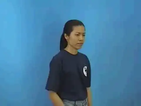 cong lưng - Ngôn Ngữ ký Hiệu - Vùng miền Thành Phố Hồ Chí Minh - Phân loại Hành động, Sức khỏe - Bộ phận cơ thể
