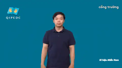cổng trường - Ngôn Ngữ ký Hiệu - Vùng miền Thành Phố Hồ Chí Minh - Phân loại Khác