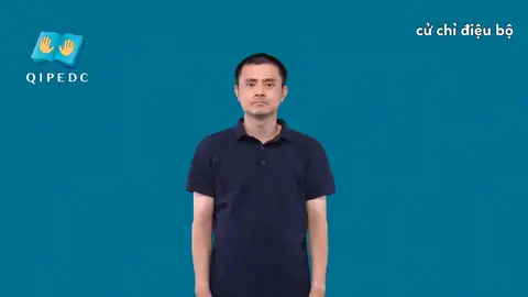 cử chỉ điệu bộ - Ngôn Ngữ ký Hiệu - Vùng miền Toàn Quốc - Phân loại Hành động